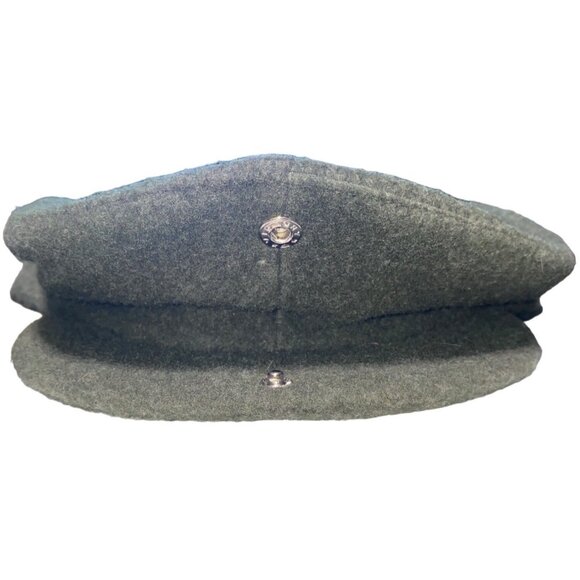 Lake Of The Isles Northern Cap Co. Green Wool Blend Newsboy Cap Size L - Picture 2 of 8